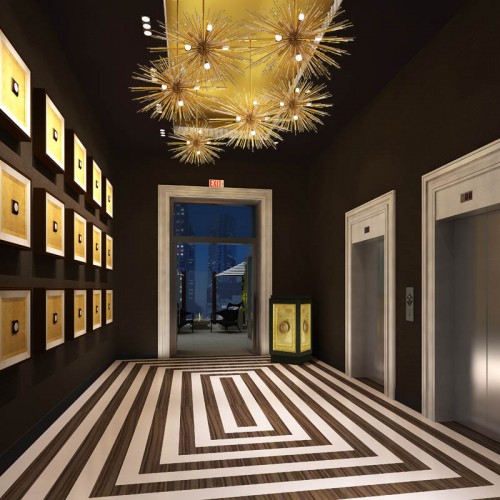 Modern Floor And Hallway Design